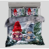 7 dielna vianočná bavlnená súprava č:-15